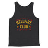 Hellfire Club Men/Unisex Tank Top Dark Grey Heather | Funny Shirt from Famous In Real Life