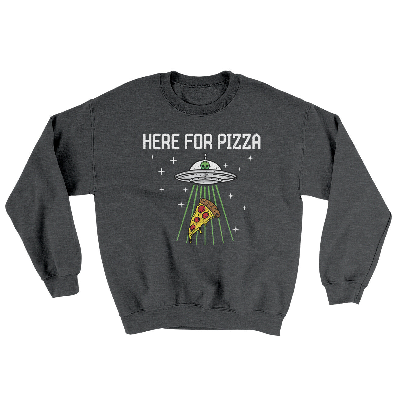 Here For The Pizza Ugly Sweater | Funny Shirt from Famous In Real Life