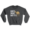 Guess What Day It Is Ugly Sweater Dark Heather | Funny Shirt from Famous In Real Life