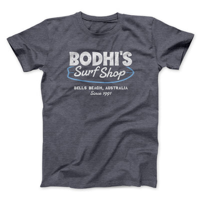 Bodhi's Surf Shop Funny Movie Men/Unisex T-Shirt Dark Heather | Funny Shirt from Famous In Real Life