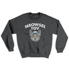 Meowsel Tov Ugly Sweater Dark Heather | Funny Shirt from Famous In Real Life