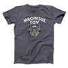 Meowsel Tov Funny Hanukkah Men/Unisex T-Shirt Dark Heather | Funny Shirt from Famous In Real Life