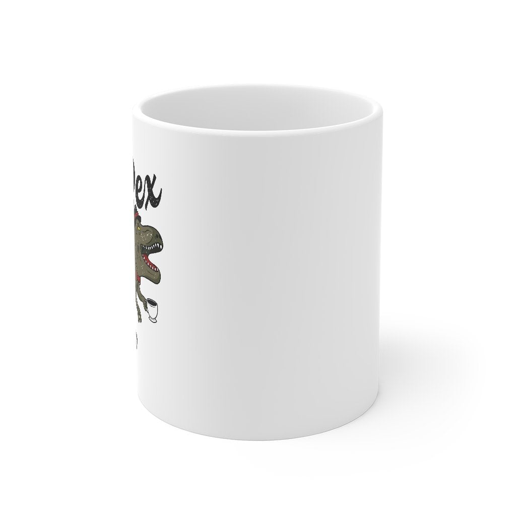 Tea-Rex Coffee Mug | Funny Shirt from Famous In Real Life