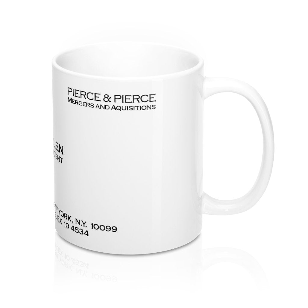 Paul Allen Business Card Coffee Mug 11oz | Funny Shirt from Famous In Real Life