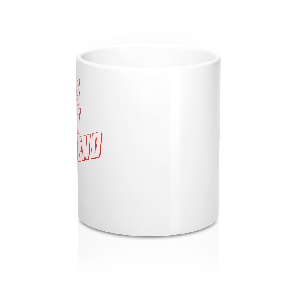 World's Okayest Girlfriend Coffee Mug | Funny Shirt from Famous In Real Life