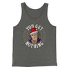 You Get Nothing Funny Movie Men/Unisex Tank Top Deep Heather | Funny Shirt from Famous In Real Life