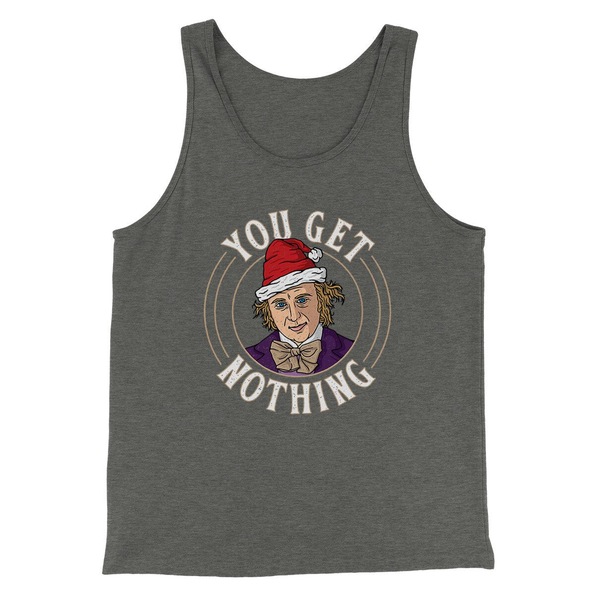 You Get Nothing Funny Movie Men/Unisex Tank Top | Funny Shirt from Famous In Real Life