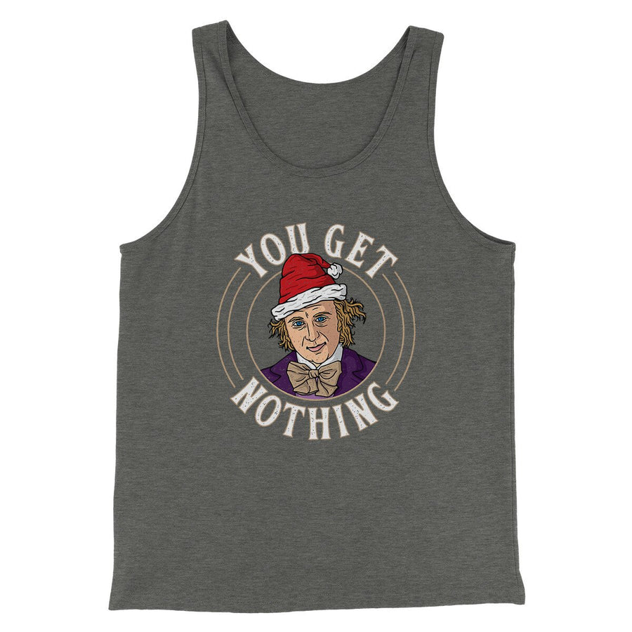 You Get Nothing Funny Movie Men/Unisex Tank Top | Funny Shirt from Famous In Real Life