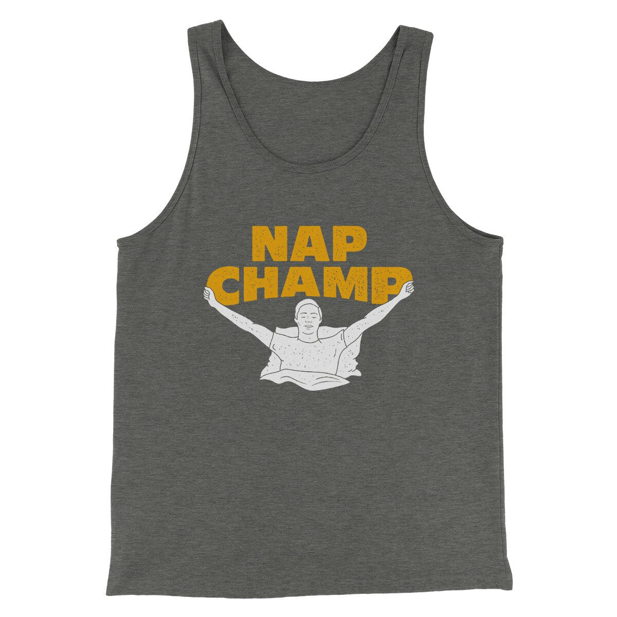 Nap Champ Funny Thanksgiving Men/Unisex Tank Top | Funny Shirt from Famous In Real Life