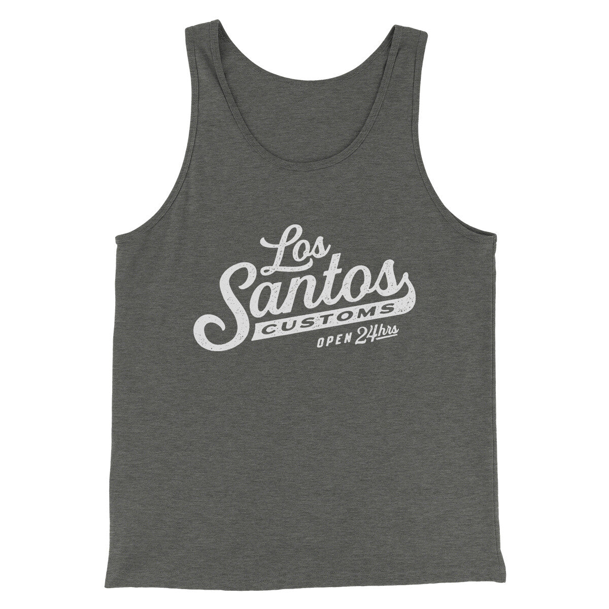 Los Santos Customs Men/Unisex Tank Top | Funny Shirt from Famous In Real Life