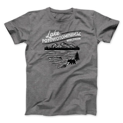 Lake Potowotominimac Funny Movie Men/Unisex T-Shirt Deep Heather | Funny Shirt from Famous In Real Life