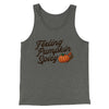 Feeling Pumpkin Spicy Funny Thanksgiving Men/Unisex Tank Top Deep Heather | Funny Shirt from Famous In Real Life