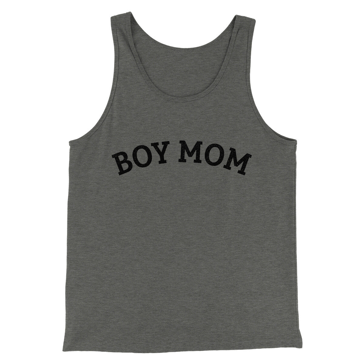 Boy Mom Men/Unisex Tank Top Deep Heather | Funny Shirt from Famous In Real Life