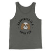 Happiness Is A Shih Tzu Men/Unisex Tank Top Deep Heather | Funny Shirt from Famous In Real Life