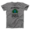 I'm A Peacock You Gotta Let Me Fly Funny Movie Men/Unisex T-Shirt Deep Heather | Funny Shirt from Famous In Real Life