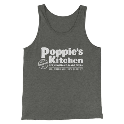 Poppies Kitchen Men/Unisex Tank Top Deep Heather | Funny Shirt from Famous In Real Life
