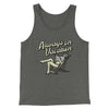 Always On Vacation Men/Unisex Tank Top Deep Heather | Funny Shirt from Famous In Real Life
