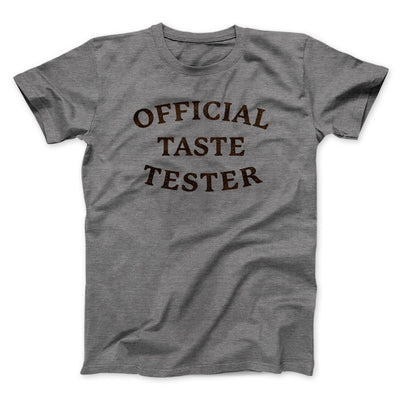 Official Taste Tester Men/Unisex T-Shirt Deep Heather | Funny Shirt from Famous In Real Life