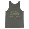 Hap-Hap Happiest Christmas Funny Movie Men/Unisex Tank Top Deep Heather | Funny Shirt from Famous In Real Life