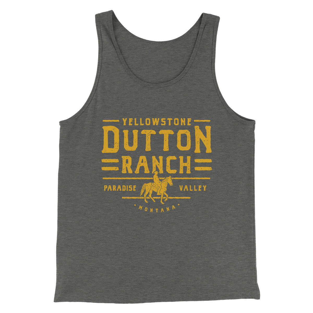 Yellowstone Dutton Ranch Men/Unisex Tank Top | Funny Shirt from Famous In Real Life