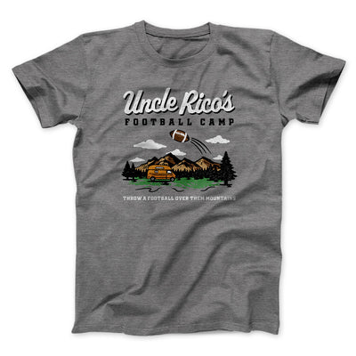 Uncle Rico's Football Camp Funny Movie Men/Unisex T-Shirt Deep Heather | Funny Shirt from Famous In Real Life