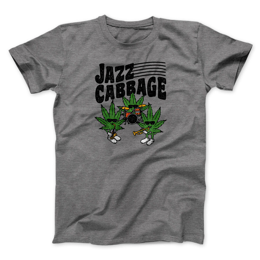 Jazz Cabbage Funny Men/Unisex T-Shirt | Funny Shirt from Famous In Real Life