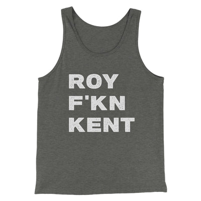 Roy F-Kn Kent Men/Unisex Tank Top Deep Heather | Funny Shirt from Famous In Real Life