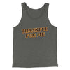 Thankful For Me Men/Unisex Tank Top Deep Heather | Funny Shirt from Famous In Real Life