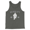 Deadlift - Ghost Men/Unisex Tank Top Deep Heather | Funny Shirt from Famous In Real Life