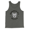 Happiness Is A Maltese Men/Unisex Tank Top Deep Heather | Funny Shirt from Famous In Real Life