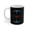 Fighter Target Coffee Mug 11oz | Funny Shirt from Famous In Real Life