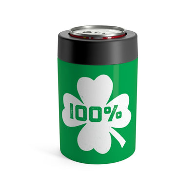 100% Irish Can Cooler 12oz | Funny Shirt from Famous In Real Life