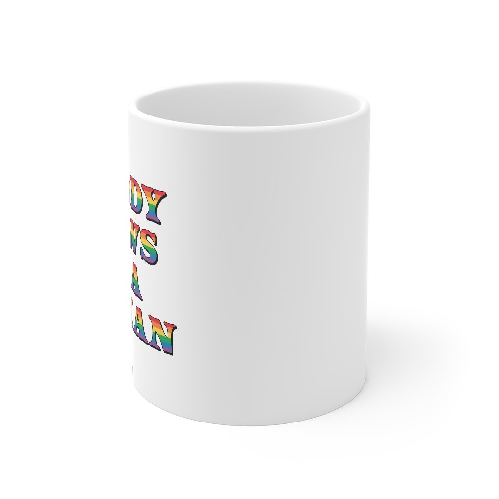 Nobody Knows I'm A Lesbian Coffee Mug | Funny Shirt from Famous In Real Life