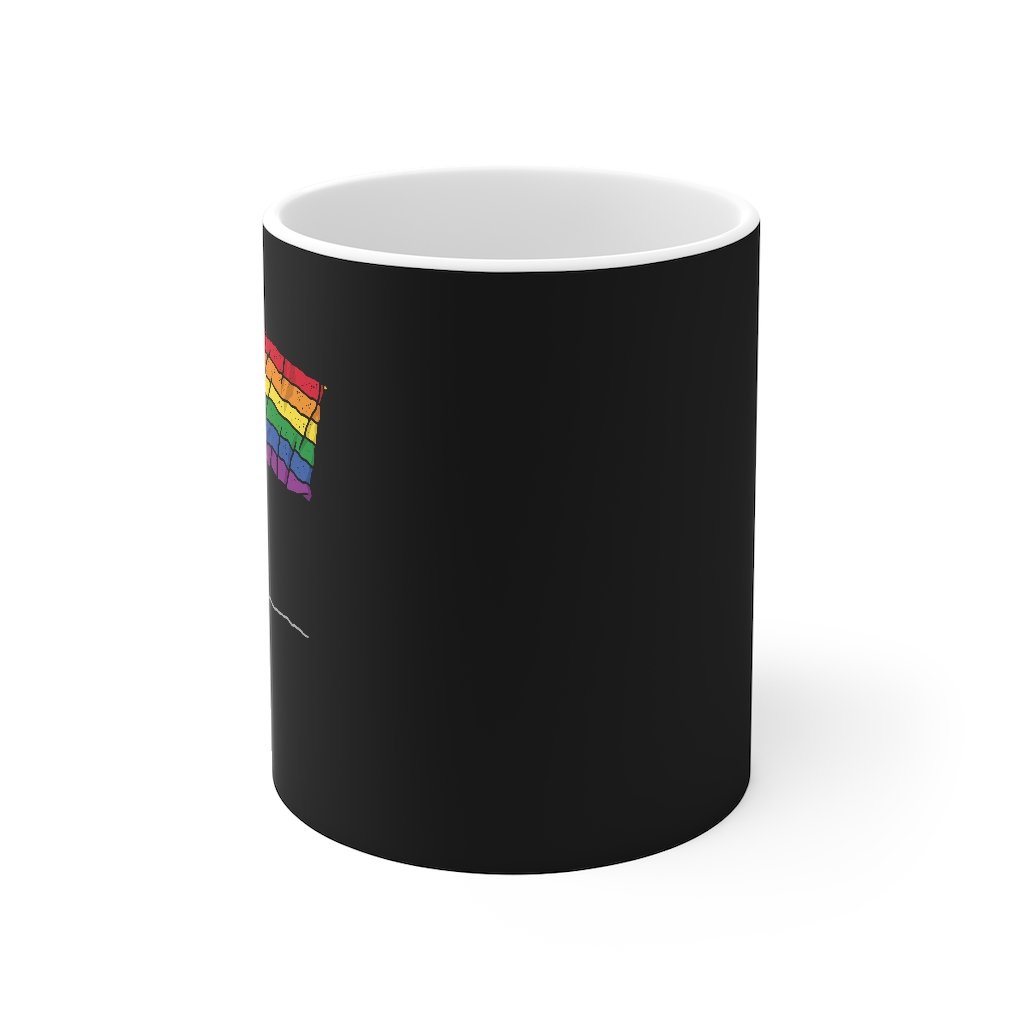 Pride Moon Man Coffee Mug | Funny Shirt from Famous In Real Life