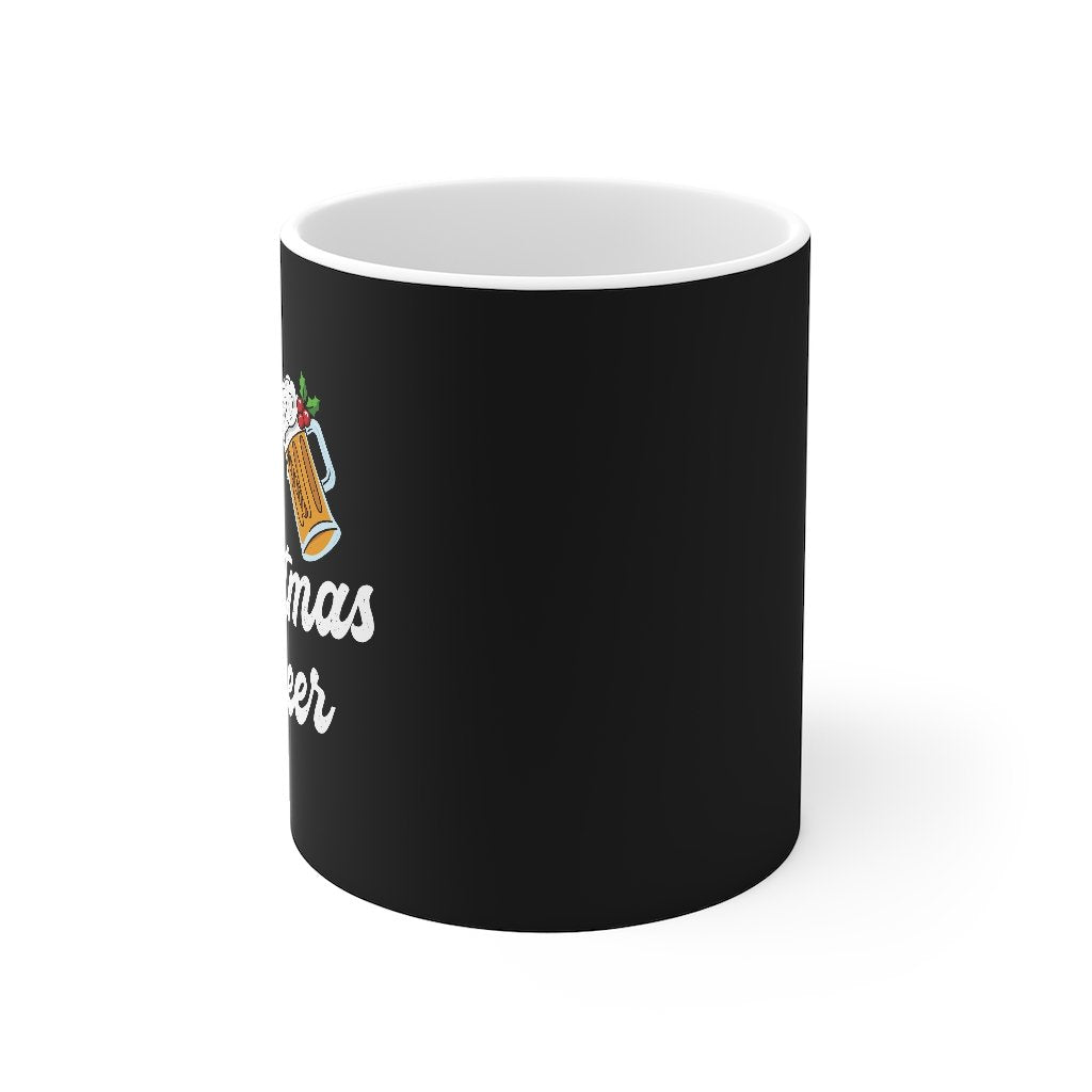 Beer and Christmas Cheer Coffee Mug | Funny Shirt from Famous In Real Life
