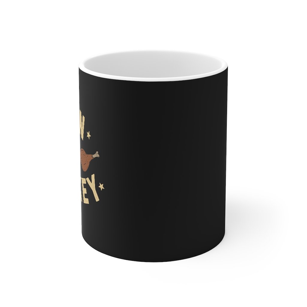 Man vs. Turkey Coffee Mug | Funny Shirt from Famous In Real Life