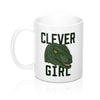 Clever Girl Coffee Mug 11oz | Funny Shirt from Famous In Real Life