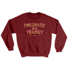 Pneumatic Transit Ugly Sweater Garnet | Funny Shirt from Famous In Real Life