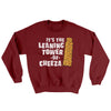 It's The Leaning Tower Of Cheeza Ugly Sweater Garnet | Funny Shirt from Famous In Real Life