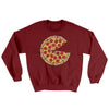 Pizza Slice Couple's Shirt Ugly Sweater Garnet | Funny Shirt from Famous In Real Life