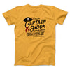 Captain Hook Fish And Chips Funny Movie Men/Unisex T-Shirt Gold | Funny Shirt from Famous In Real Life