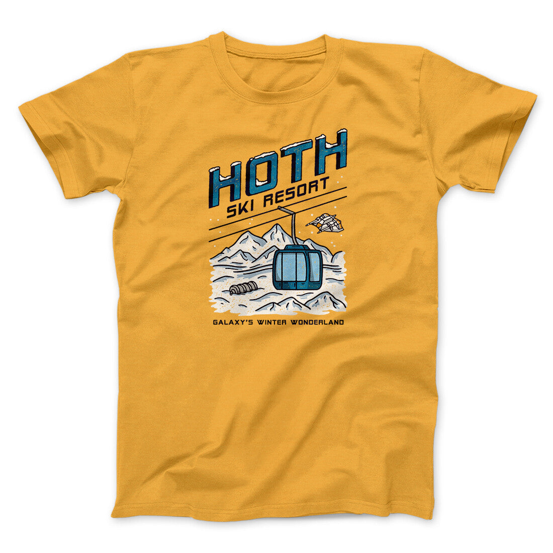 Hoth Ski Resort Funny Movie Men/Unisex T-Shirt | Funny Shirt from Famous In Real Life