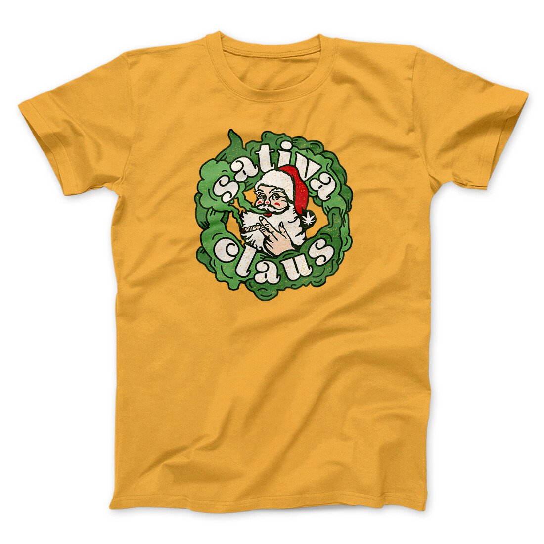 Sativa Claus Men/Unisex T-Shirt | Funny Shirt from Famous In Real Life