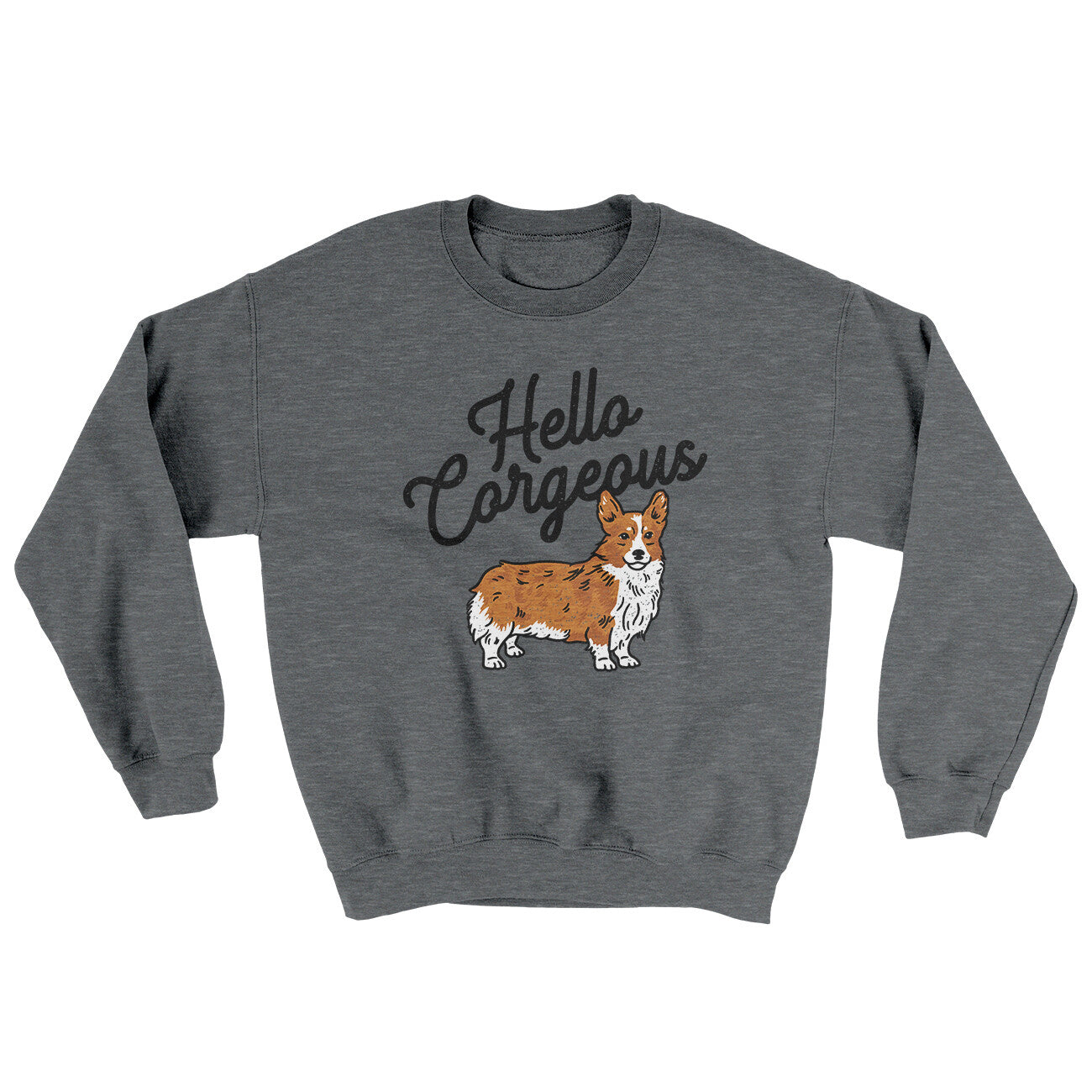 Hello Corgeous Ugly Sweater | Funny Shirt from Famous In Real Life