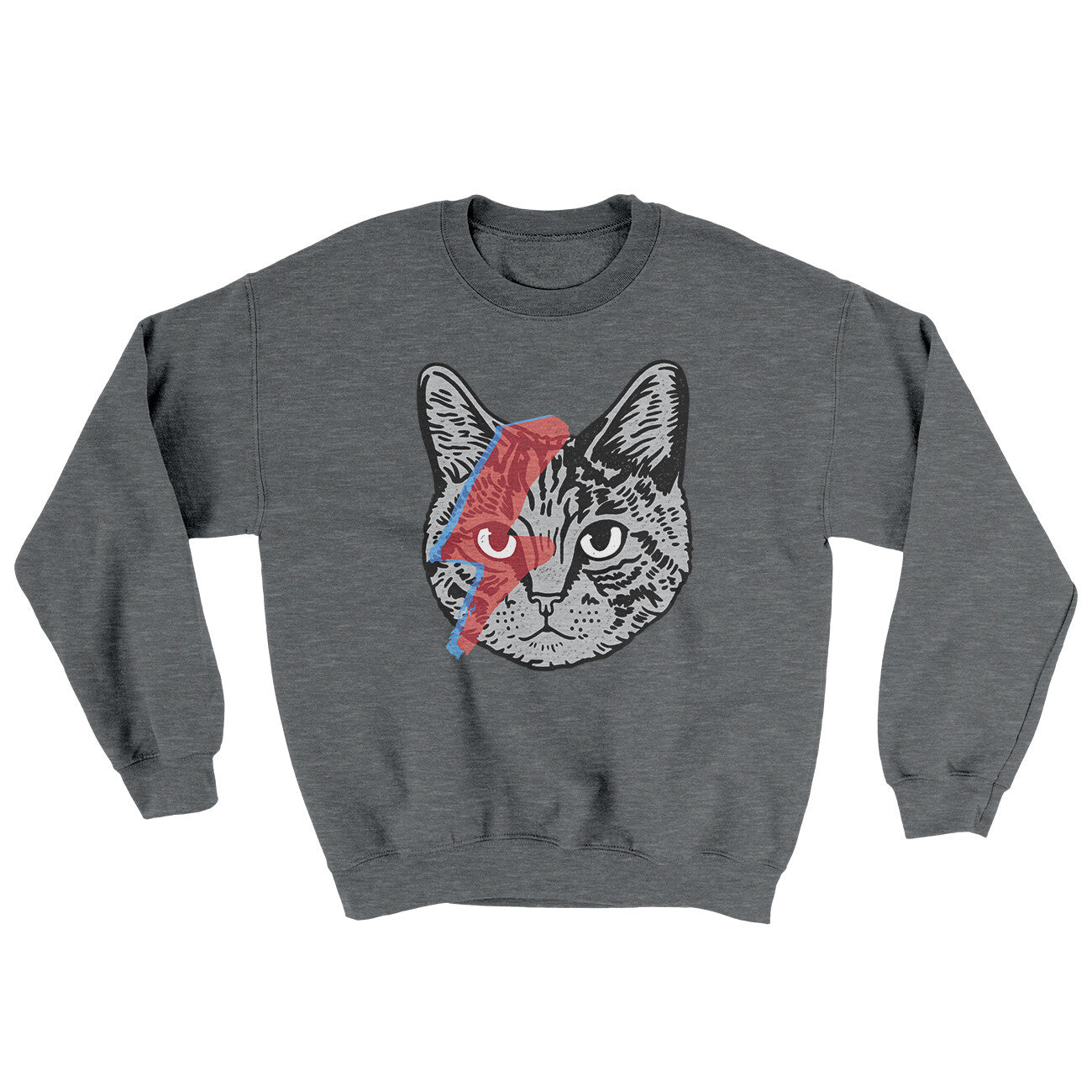 Bowie Cat Ugly Sweater | Funny Shirt from Famous In Real Life