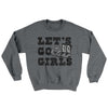 Lets Go Girls Ugly Sweater Graphite Heather | Funny Shirt from Famous In Real Life