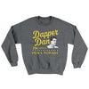 Dapper Dan Ugly Sweater Graphite Heather | Funny Shirt from Famous In Real Life