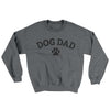 Dog Dad Ugly Sweater Graphite Heather | Funny Shirt from Famous In Real Life