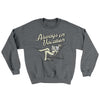 Always On Vacation Ugly Sweater Graphite Heather | Funny Shirt from Famous In Real Life