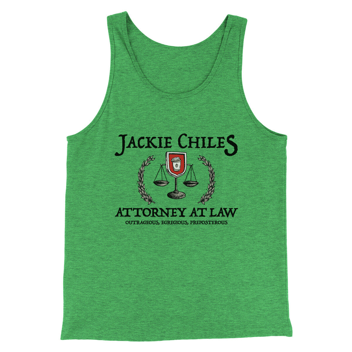 Jackie Chiles Attorney At Law Men/Unisex Tank Top | Funny Shirt from Famous In Real Life